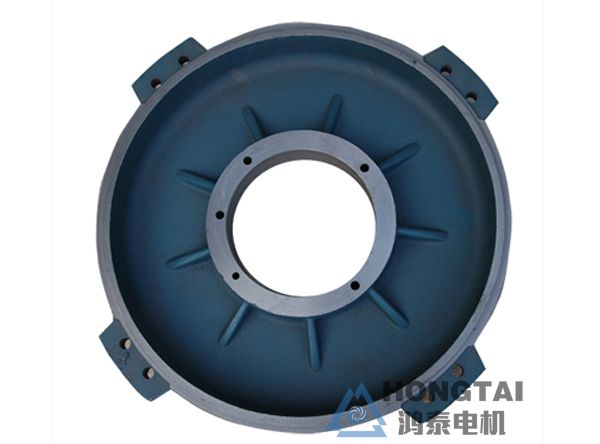 YE2-225M-4电机端盖-铸铁-卧式平式-前后端盖-驱动端盖